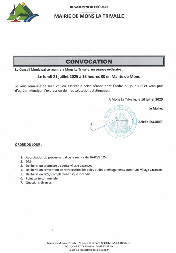 Conseil 21 07 2025